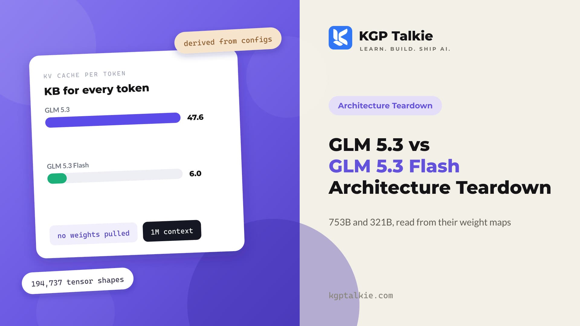 GLM 5.3 vs GLM 5.3 Flash Architecture Teardown