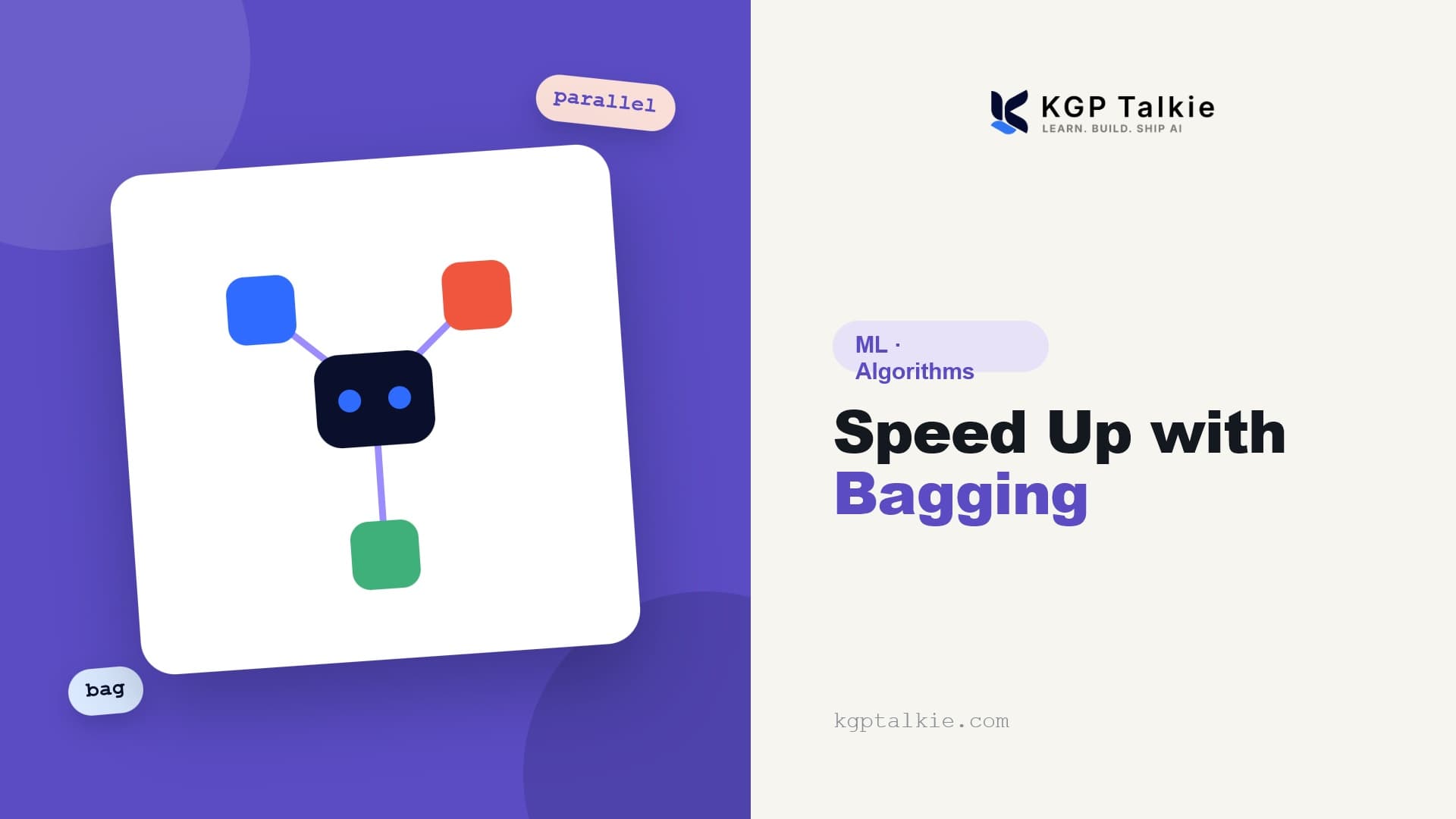 Speed Up Training with Bagging