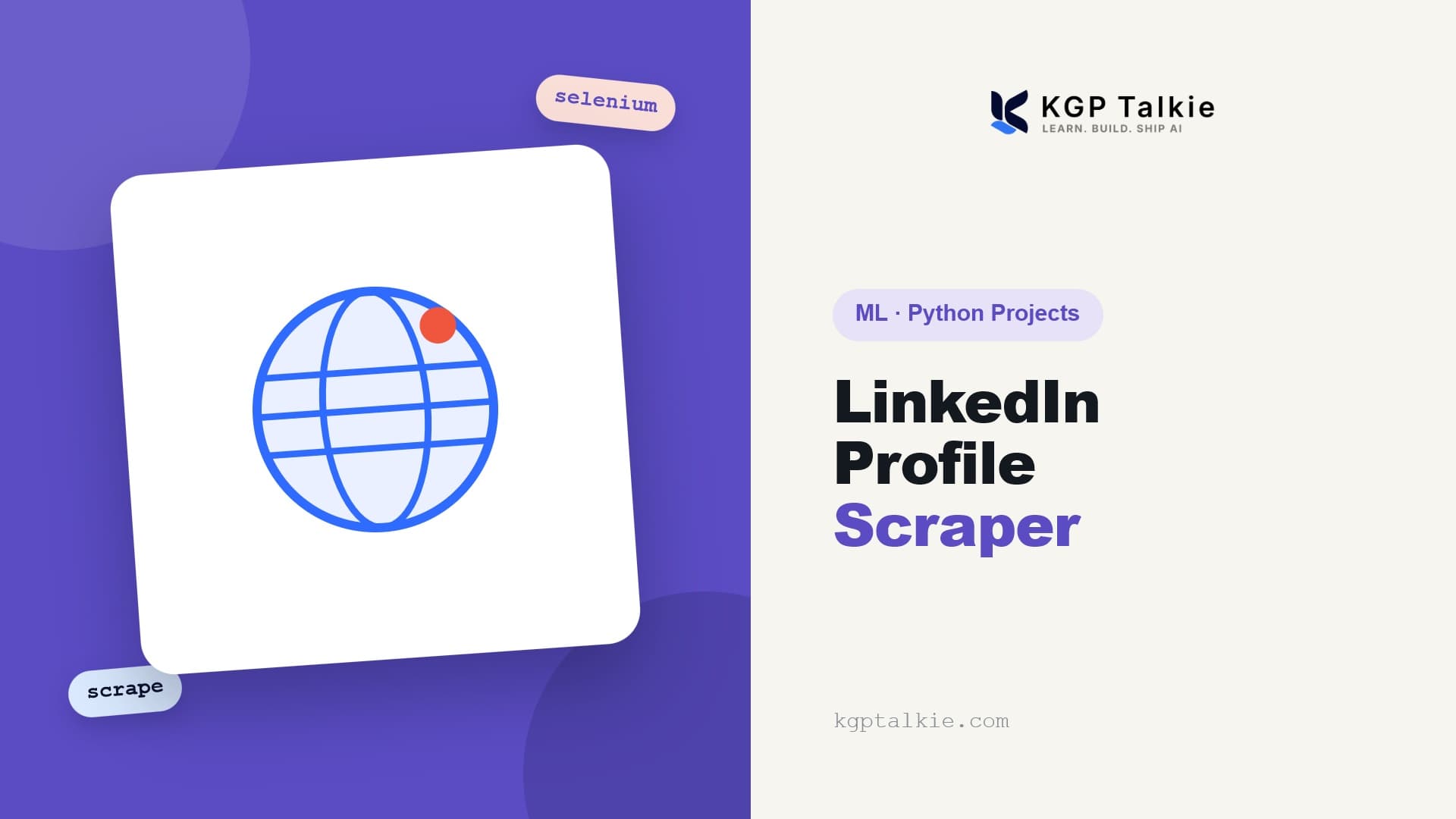 LinkedIn Profile Scraper in Python