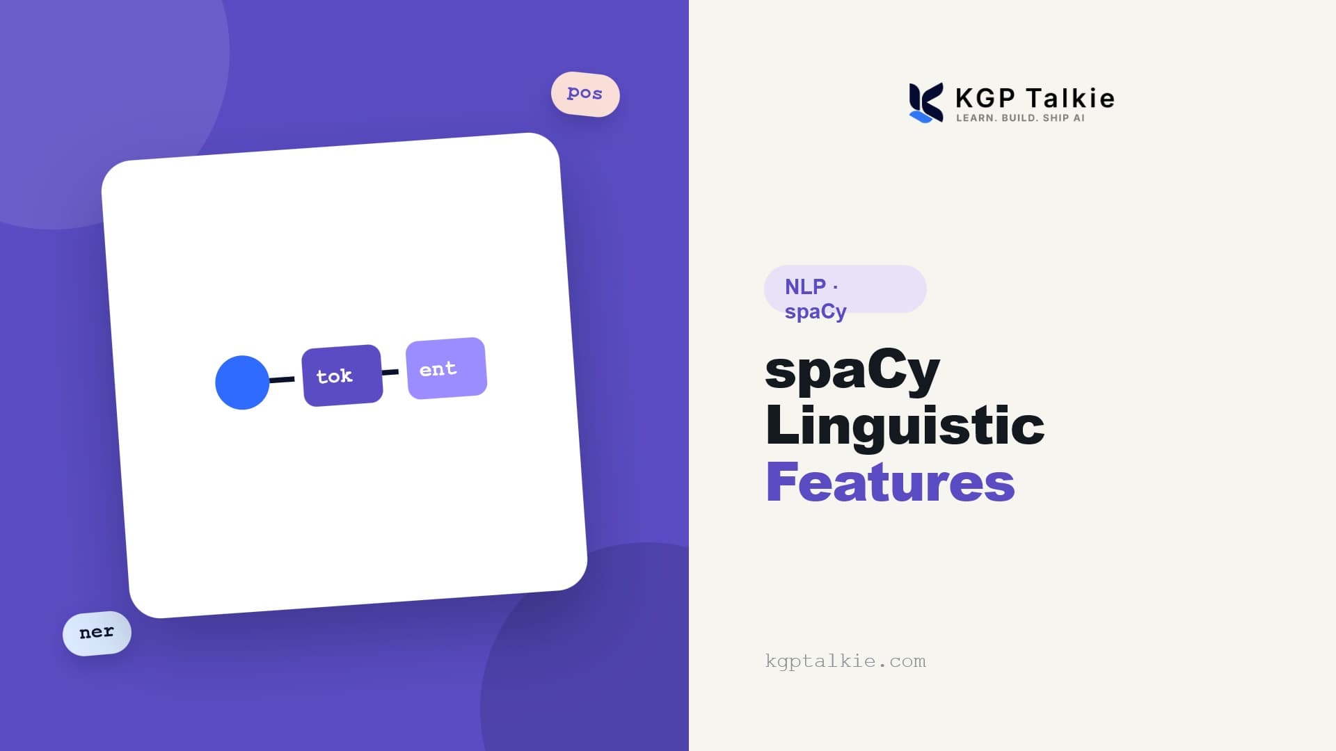 spaCy Introduction: Linguistic Feature Extraction