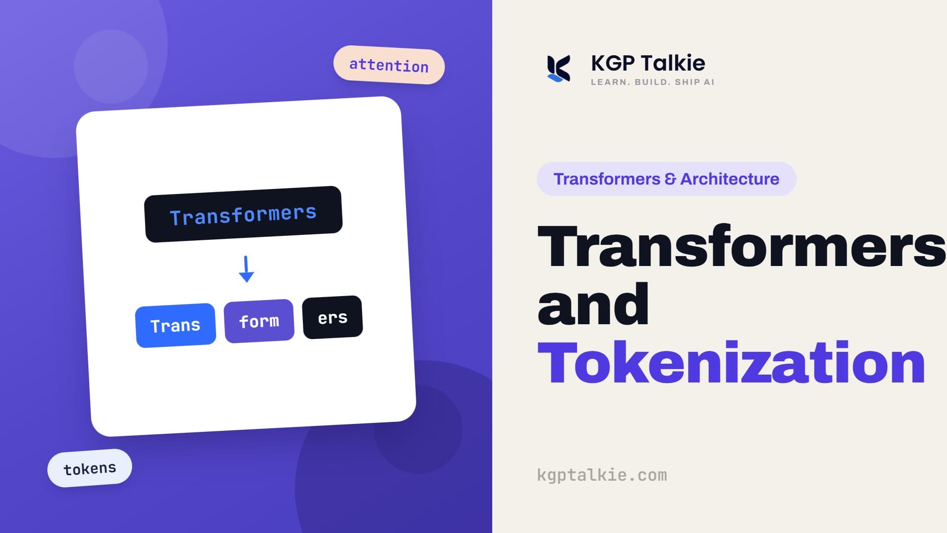 Module 01: Transformers and Tokenization