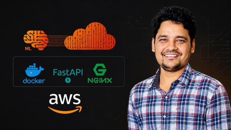 Deploy ML Model in Production with FastAPI and Docker course thumbnail