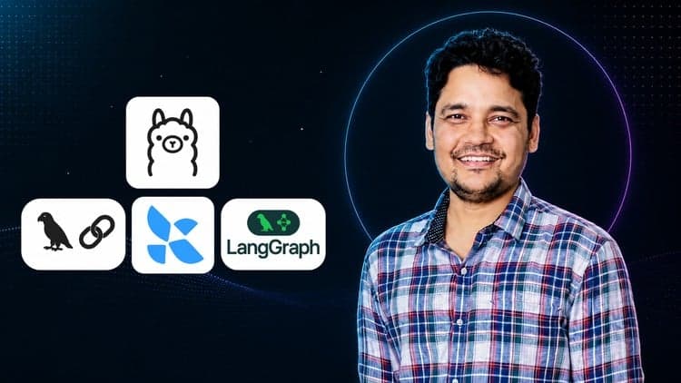 Master LangGraph v1 and Ollama - Build Gen AI Agents course thumbnail