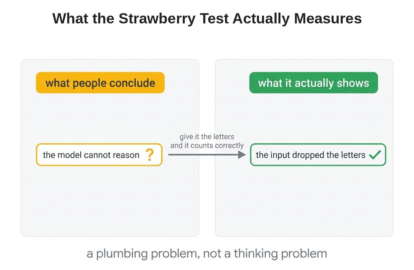 What the Strawberry Test Actually Measures