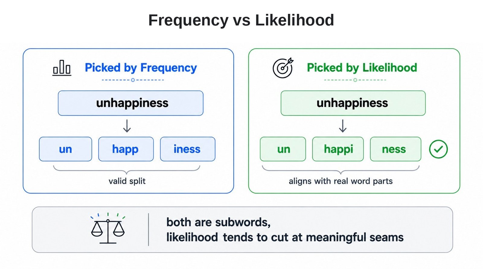 Frequency vs Likelihood
